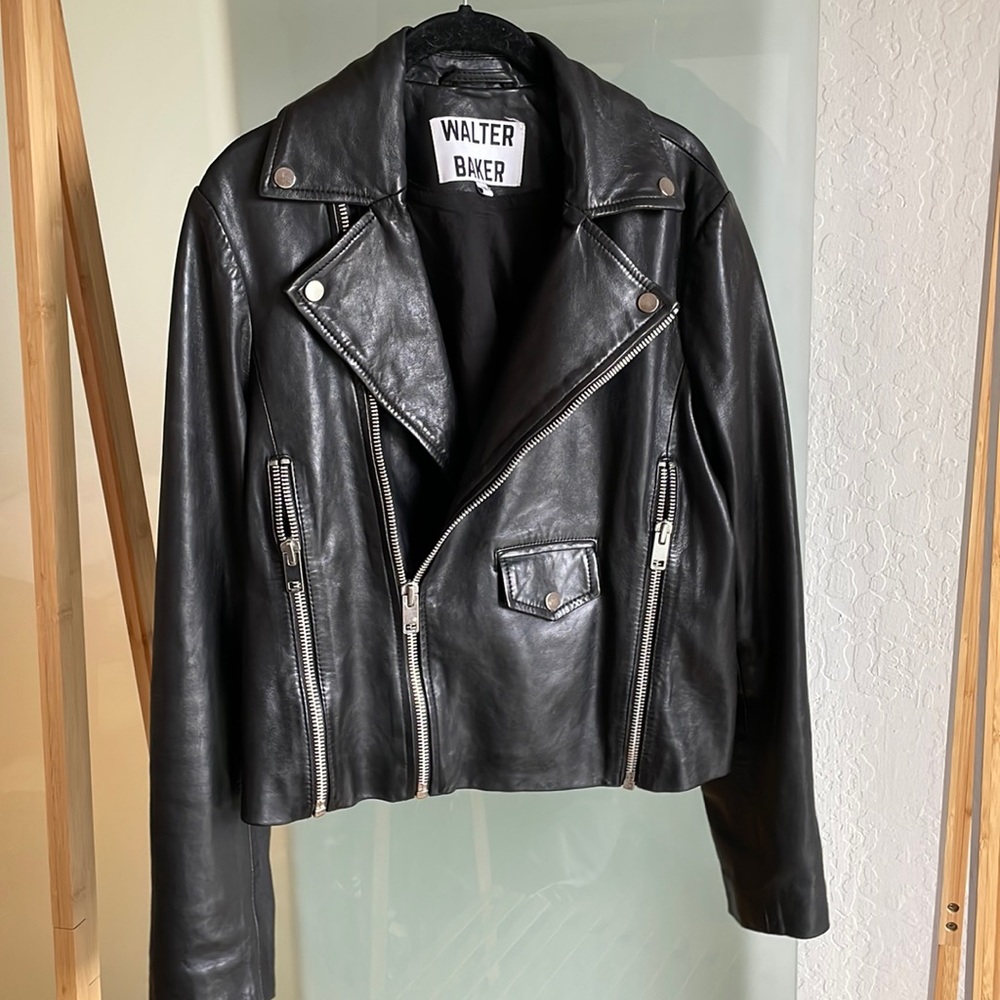 Walter baker leather jacket